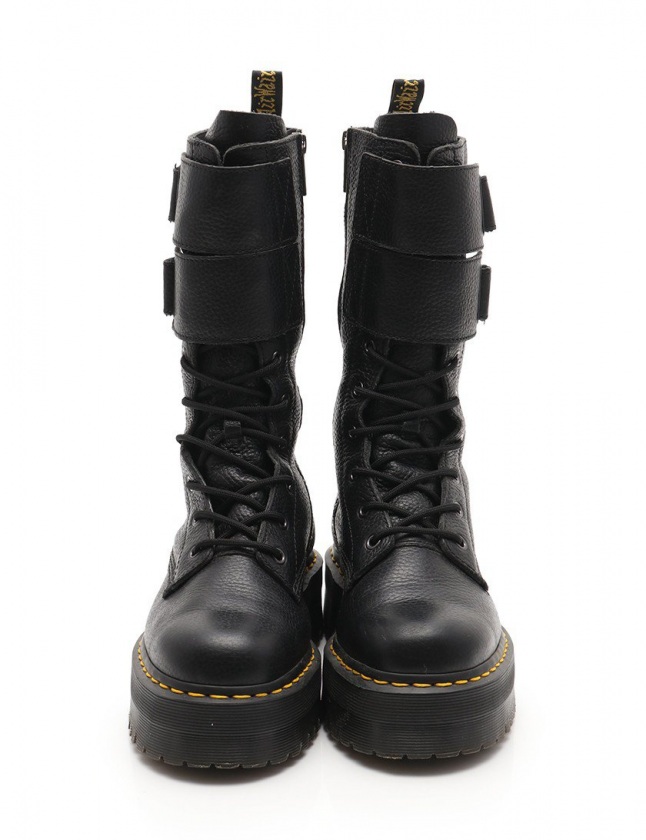 ドクターマーチン DR.MARTENS ロングブーツ 黒 UK6 シューズ 25cm 