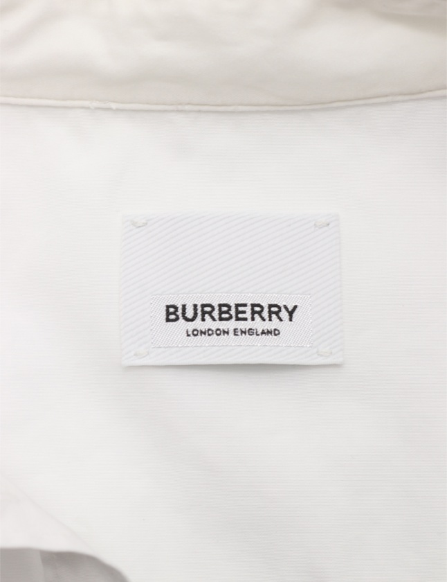 バーバリー BURBERRY シャツワンピース ホースフェリープリント タイ 