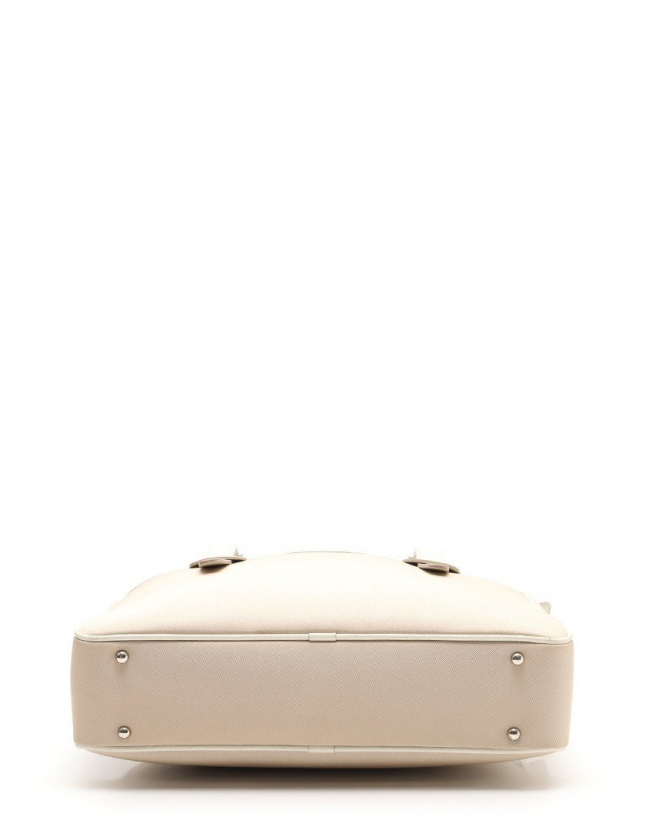 バーバリー BURBERRY トートバッグ ノバチェック ベージュ 白