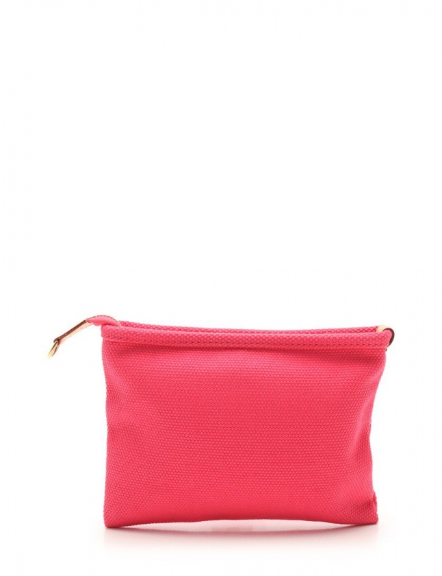 ルイヴィトン LOUIS VUITTON ポーチ ポシェットプラットPM アンティグア ローズピンク 小物 キャンバス M40068 レディース
