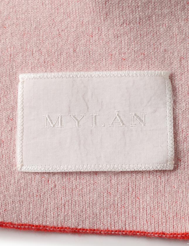 MYLAN ニットポンチョ ポンポン付き MY17AW-KR011 カシミヤ 【公式通販】