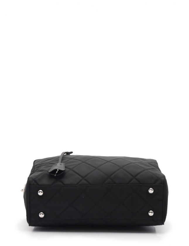 PRADA プラダ ショルダーバッグ レザー ブラック PRADA ブラックレザーショルダーバッグ