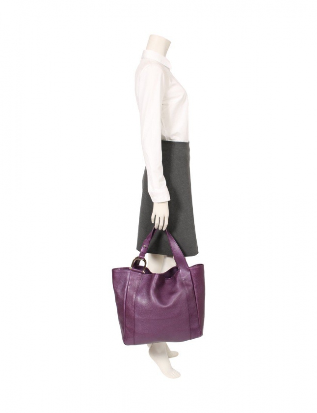 グッチ GUCCI トートバッグ 紫 257051 レザー レディース 114