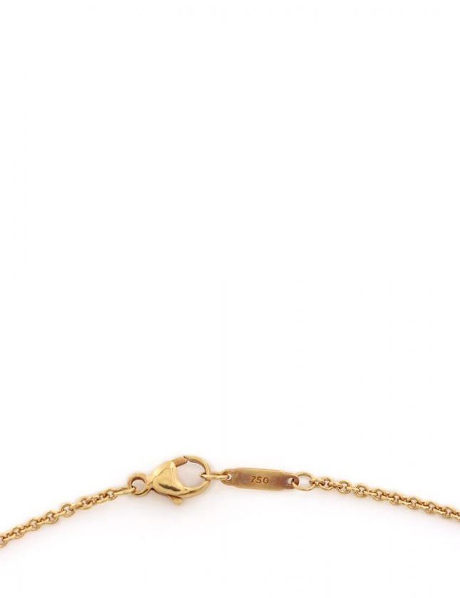 美品 Tiffany & Co. ゴールド バーネックレス ~ ティファニー TIFFANY&Co. ノーツバー ネックレス 18金 K18