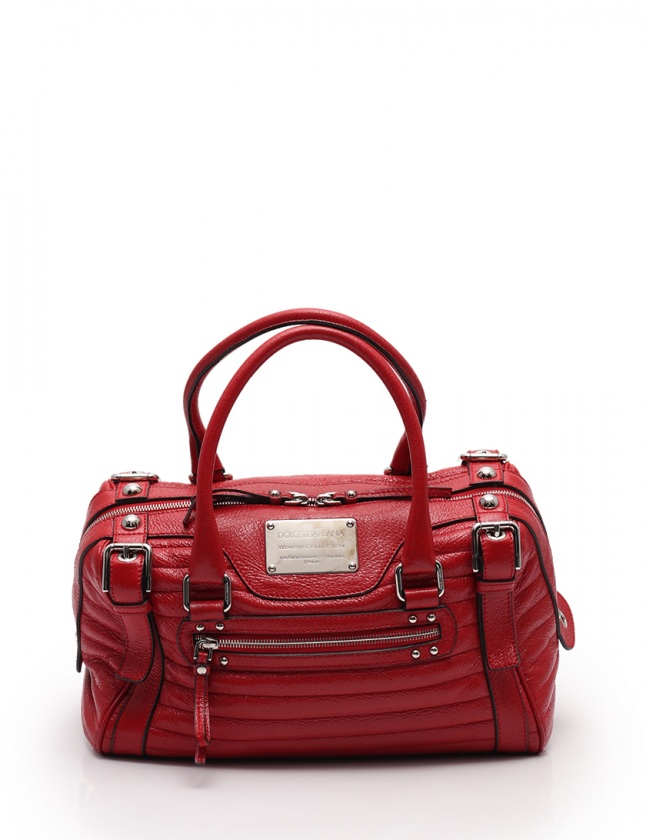 ドルチェ ガッバーナ ドルガバ Dolce Gabbana ボストンバッグ ショルダーバッグ 赤 レザー 2way Miss Easy Way レディース 114 ベクトルパーク
