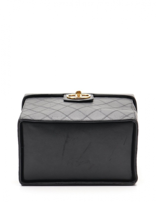 シャネル CHANEL バニティバッグ ハンドバッグ ビコローレ ココマーク 