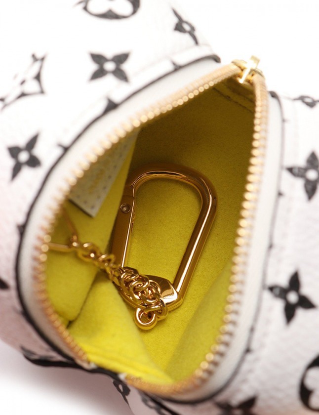 LOUIS VUITTON】ミニポーチ ポルトモネキューブ インダストリアル