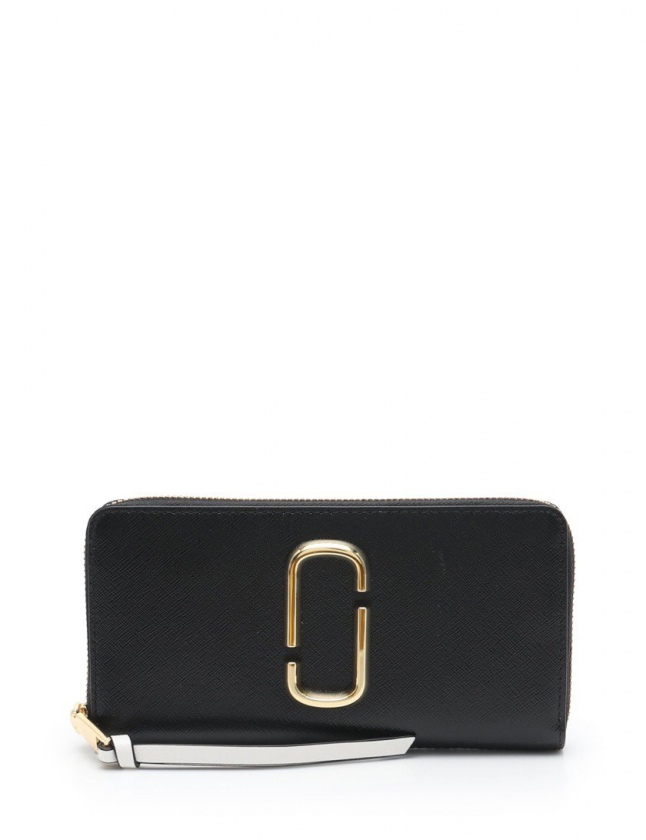 マークジェイコブス MARC JACOBS ラウンドファスナー長財布 スナップ 