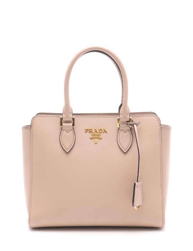 プラダ PRADA トートバッグ ショルダーバッグ ピンクベージュ 1BA113 