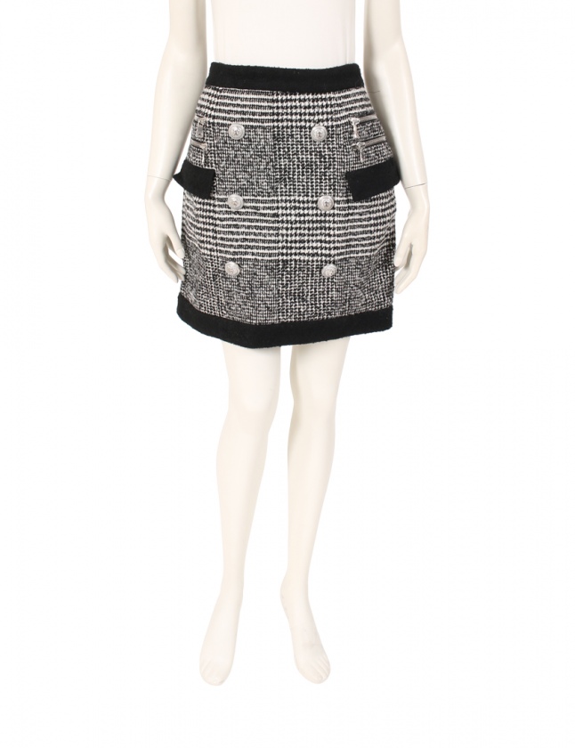 最安値，お得】 BALMAIN バルマン スカート ボトムス レディース Mini