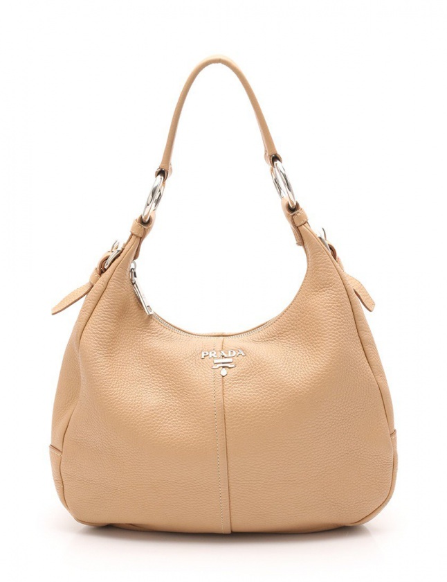 PRADA プラダ ショルダーバッグ ワンショルダー 肩掛け ベージュ レザー プラダ PRADA ワンショルダーバッグ ベージュ レザー レディース