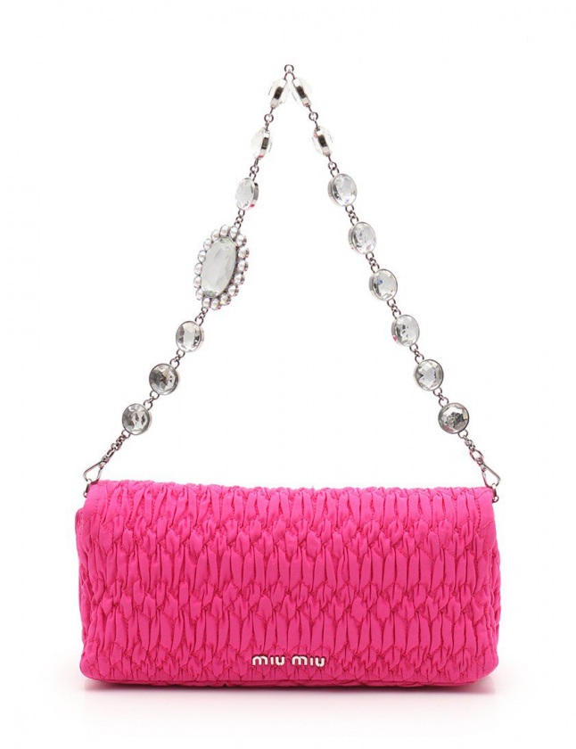 MIUMIU ミュウミュウFAILLE CRYSTAL ショルダーバック MIUMIU ミュウミュウFAILLE CRYSTAL ショルダーバック