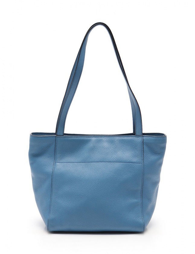 プラダ PRADA トートバッグ 水色 1BG157 レザー レディース 114