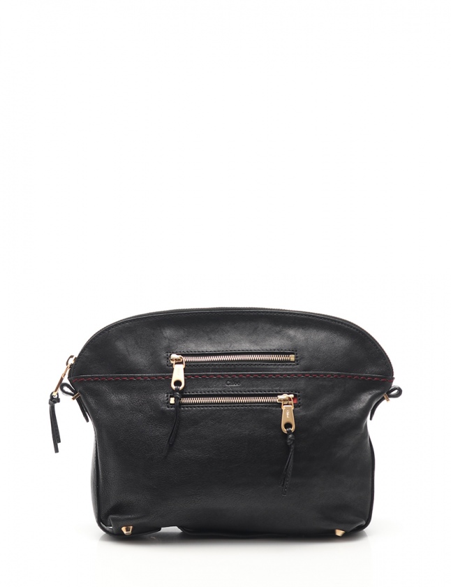 クロエ CHLOE クラッチバッグ アンジー 黒 レザー ANGIE レディース  