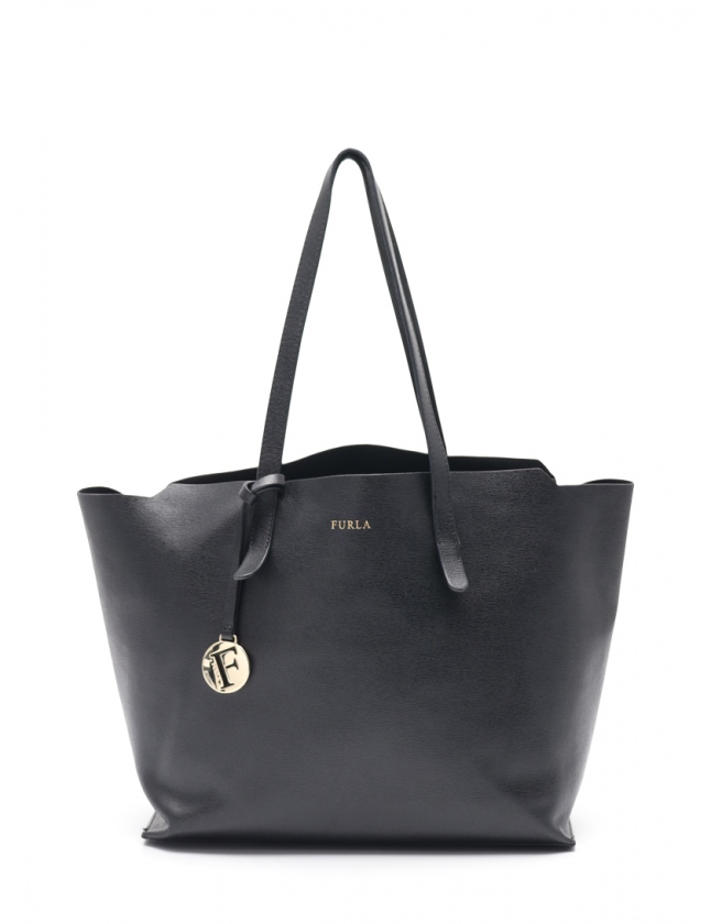 フルラ FURLA トートバッグ サリー ミディアム 黒 レザー SALLY M  