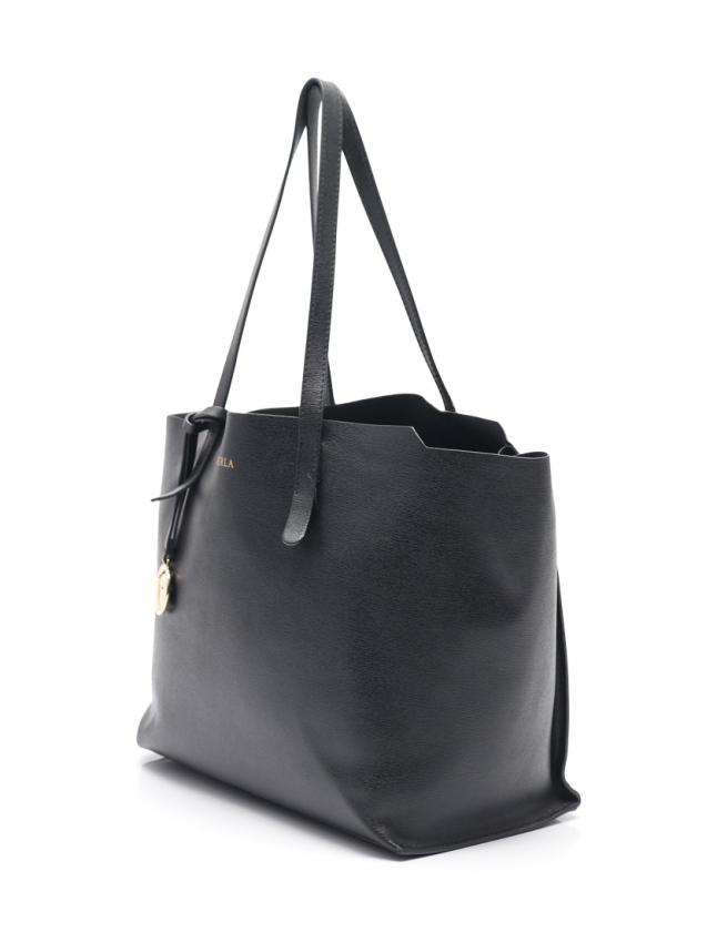 フルラ FURLA トートバッグ サリー ミディアム 黒 レザー SALLY M  