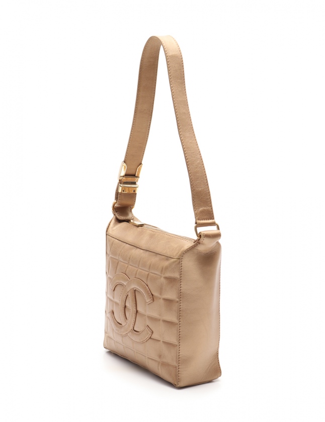 シャネル CHANEL ワンショルダーバッグ チョコバー ココマーク 