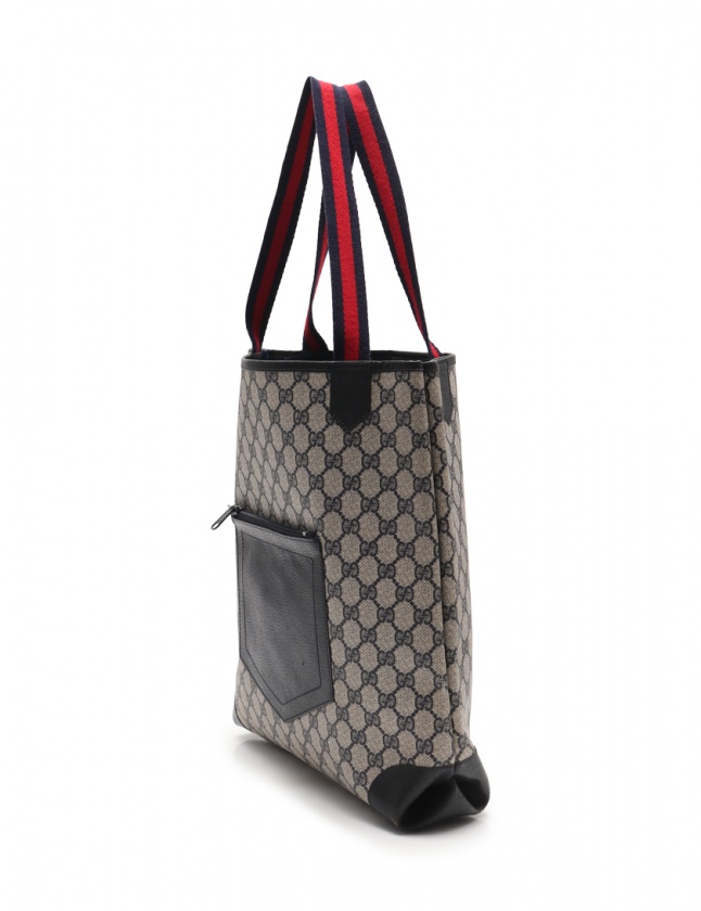 グッチ GUCCI トートバッグ GGプラス シェリー オールドグッチ グレー