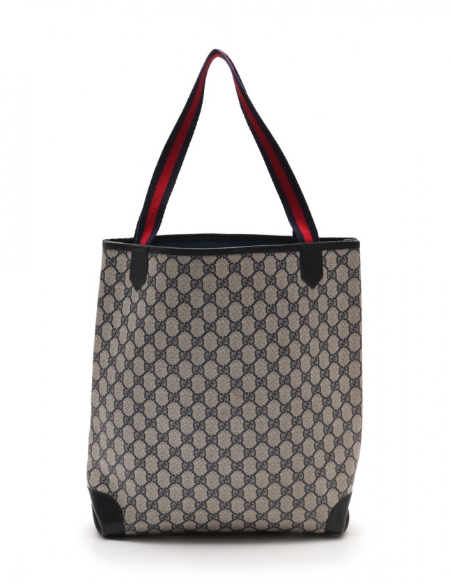 グッチ GUCCI トートバッグ GGプラス シェリー オールドグッチ グレー 