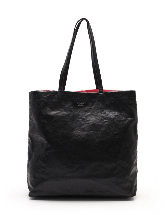正規‼️ PRADA リバーシブル　トートバッグ 中古・古着通販】PRADA (プラダ) 総柄ポーチ付きリバーシブル