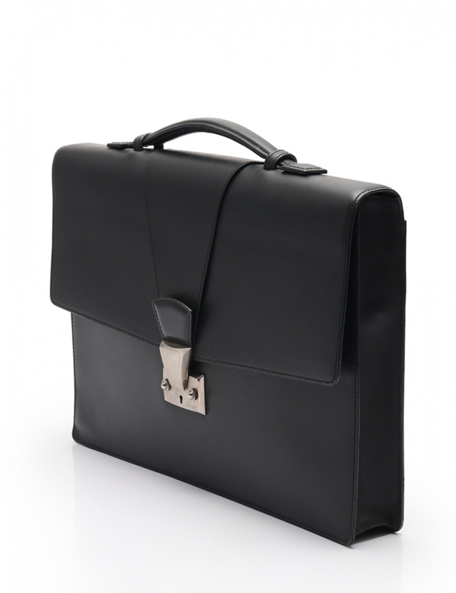 入手困難✨ カルティエ Cartier ビジネスバッグ レザー ロゴ ブラック カルティエ Cartier ビジネスバッグ 黒 レザー メンズ 114