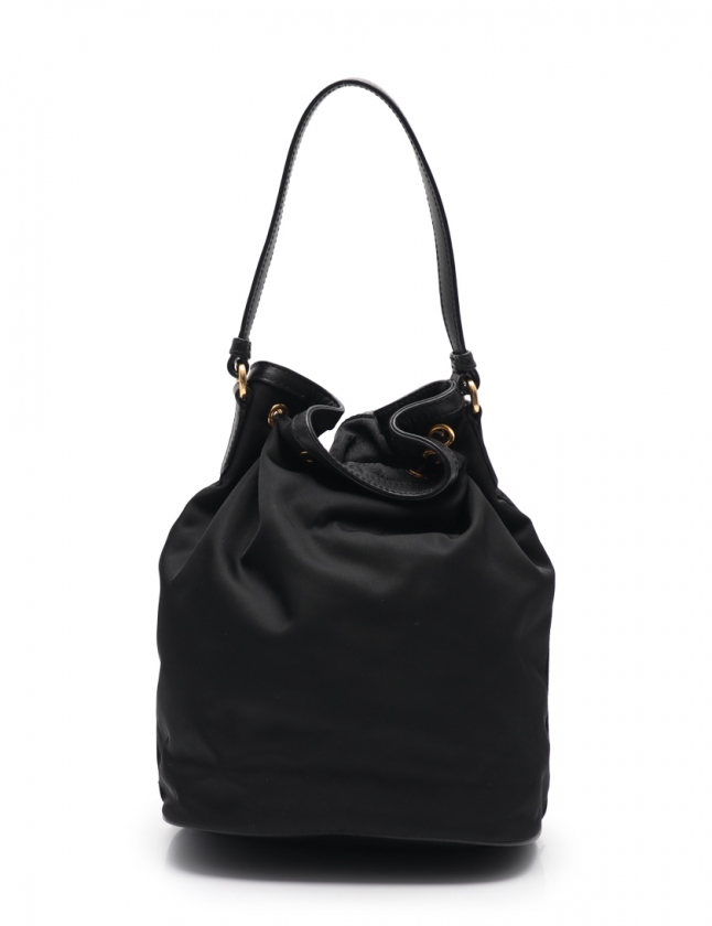 プラダ PRADA ハンドバッグ ショルダーバッグ 黒 1BH038 テスート
