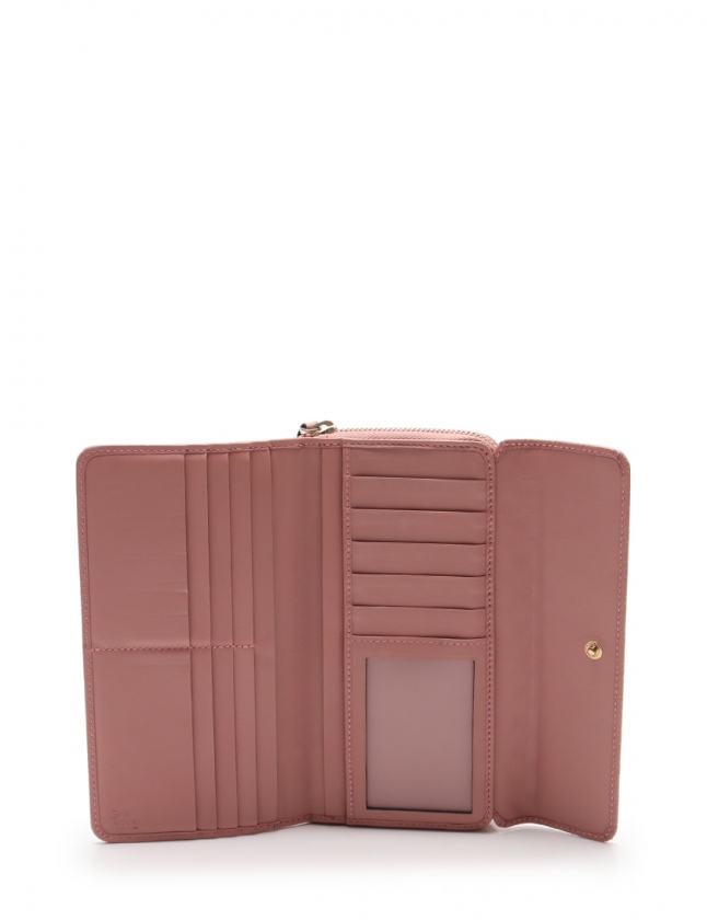 レア美品✨グッチ◇マイクロシマスーキーラウンドファスナー長財布　ローズピンク グッチ GUCCI ラウンドファスナー長財布 マイクログッチシマ ピンク