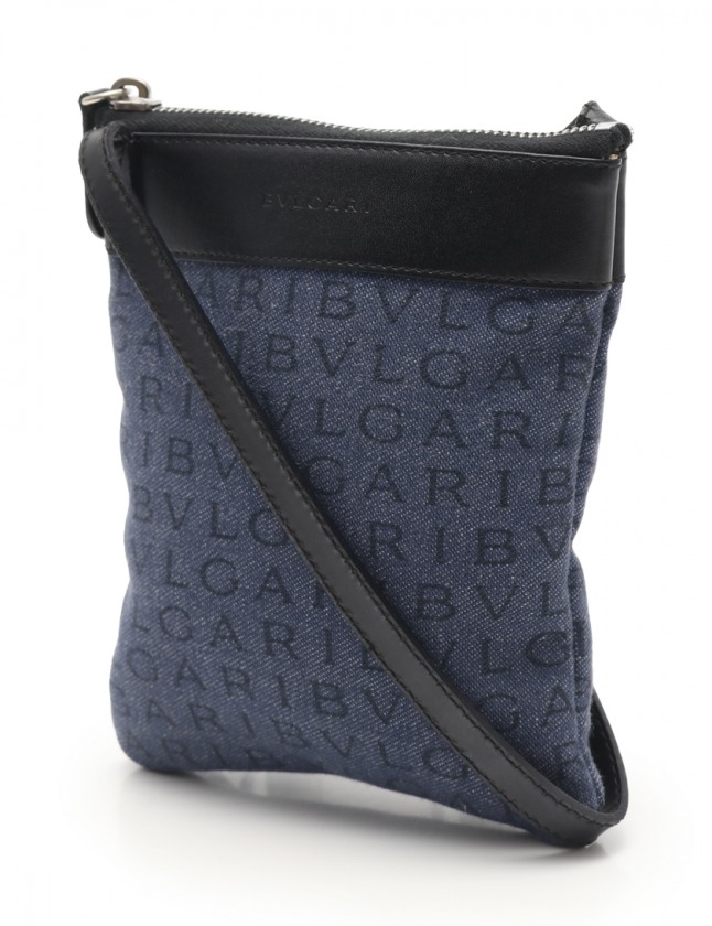 ブルガリ BVLGARI ショルダーバッグ ポシェット ロゴマニア