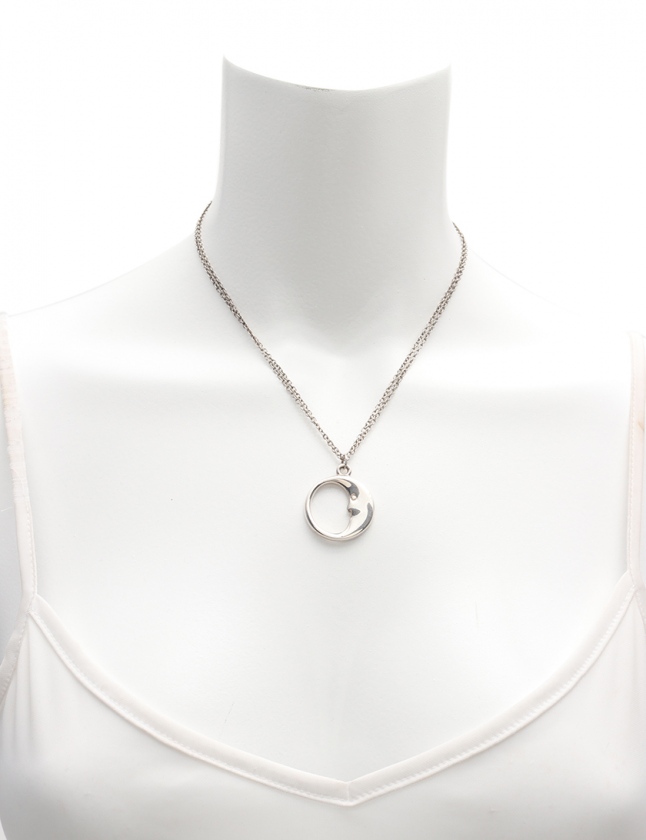 ティファニー TIFFANY & CO. ネックレス ペンダント ムーンフェイス 