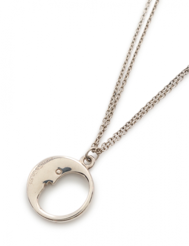 ティファニー TIFFANY & CO. ネックレス ペンダント ムーンフェイス 