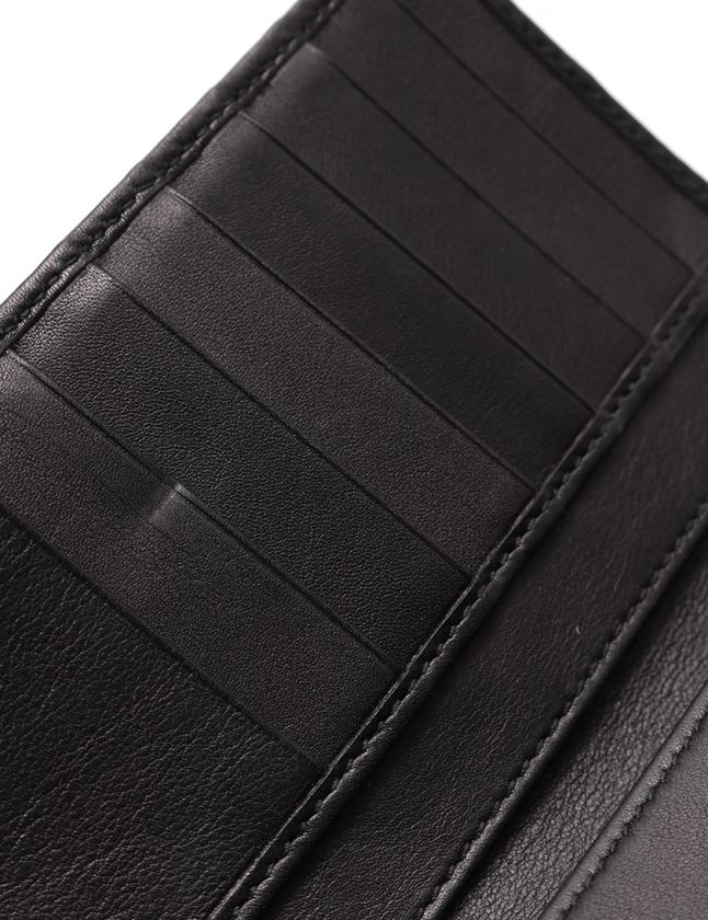 グッチ GUCCI 二つ折り長財布 タイガーヘッド 黒 カーキ