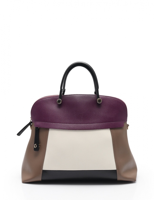 フルラ FURLA ハンドバッグ ショルダーバッグ パイパー L 白 マルチ  