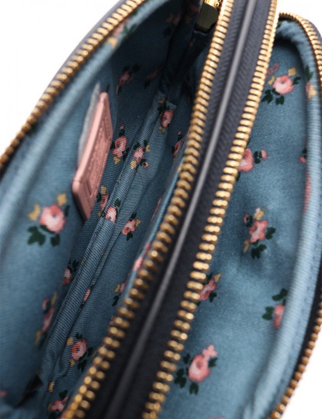 コーチ COACH ショルダーバッグ ネイビー 黒 ピンク 29088