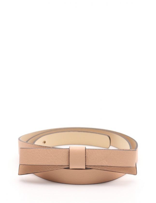 ケイトスペード Kate Spade ベルト 革ベルト ベージュ 小物 レザー リボン レディース 114 ベクトルパーク
