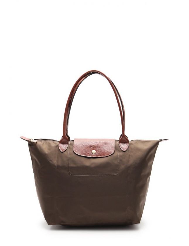 LONGCHAMPダークブラウン トートバッグ ロンシャン LONGCHAMP  