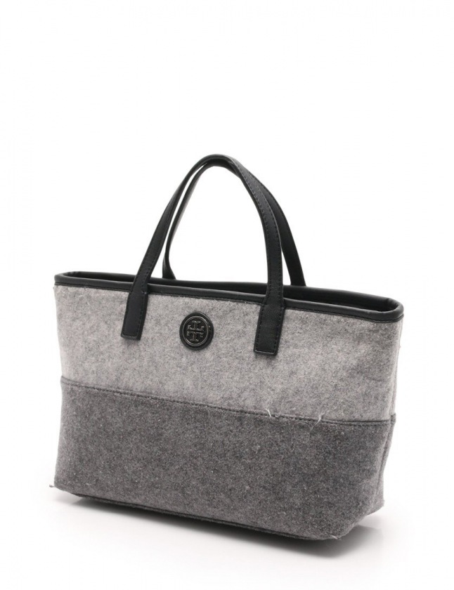 トリーバーチ トートバッグ ウール グレー TORY BURCH - sstasesores.pe