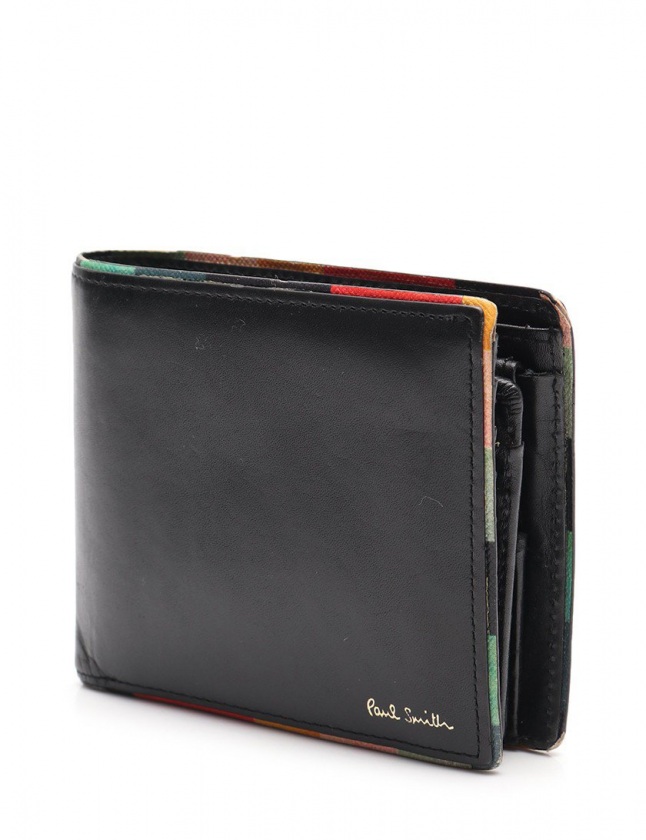 ラスト1点限り☆新品☆箱付 ポールスミス 人気デザイン 名刺入れ 黒  