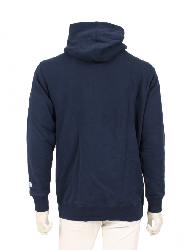 ザノースフェイス THE NORTH FACE プルオーバーパーカー ネイビー 白 L