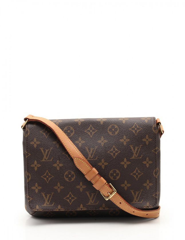 LOUIS VUITTON ショルダーバッグ ミュゼット タンゴ ショート 茶 LOUIS VUITTON(ルイヴィトン) ミュゼットタンゴ ショート