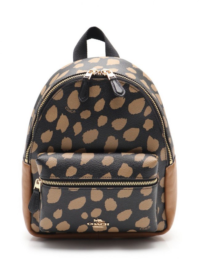 Coach リュック・バックパック ベージュ・黒
