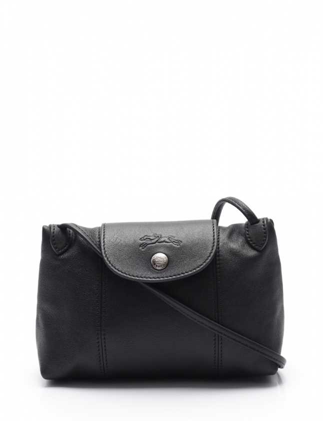 ロンシャン LONGCHAMP ショルダーバッグ ル プリアージュ キュイール 