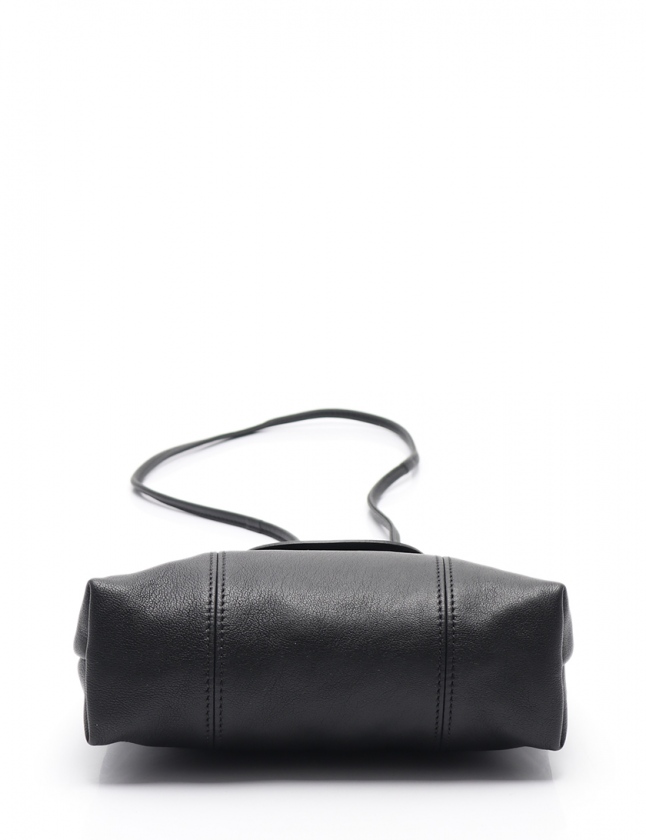 ロンシャン LONGCHAMP キュイール ショルダー レザーバッグ 黒 セール】ロンシャン LONGCHAMP Longchamp ショルダーバッグ LE