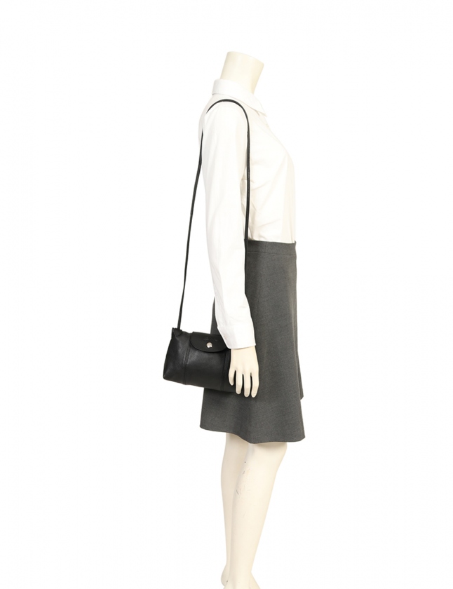ロンシャン LONGCHAMP ショルダーバッグ ル プリアージュ キュイール 