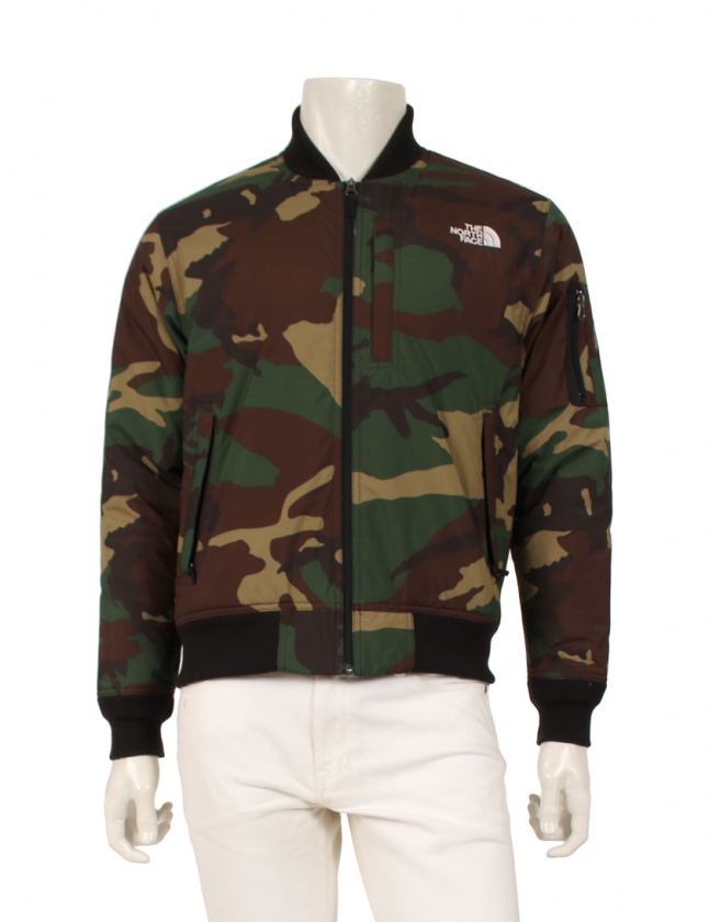 ザノースフェイス THE NORTH FACE 中綿ジャケット ダークグリーン 茶 