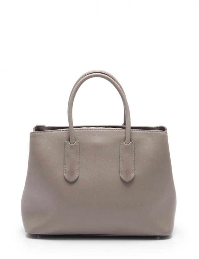 フルラ FURLA ハンドバッグ ショルダーバッグ グレー レザー 2WAY  