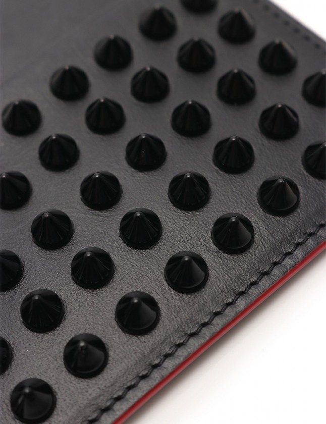 クリスチャンルブタン Christian louboutin カードケース 黒 小物