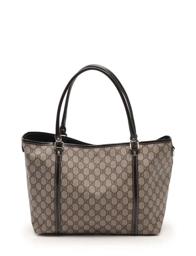 GUCCI グッチ トートバッグ GGスプリーム PVC エナメルレザー