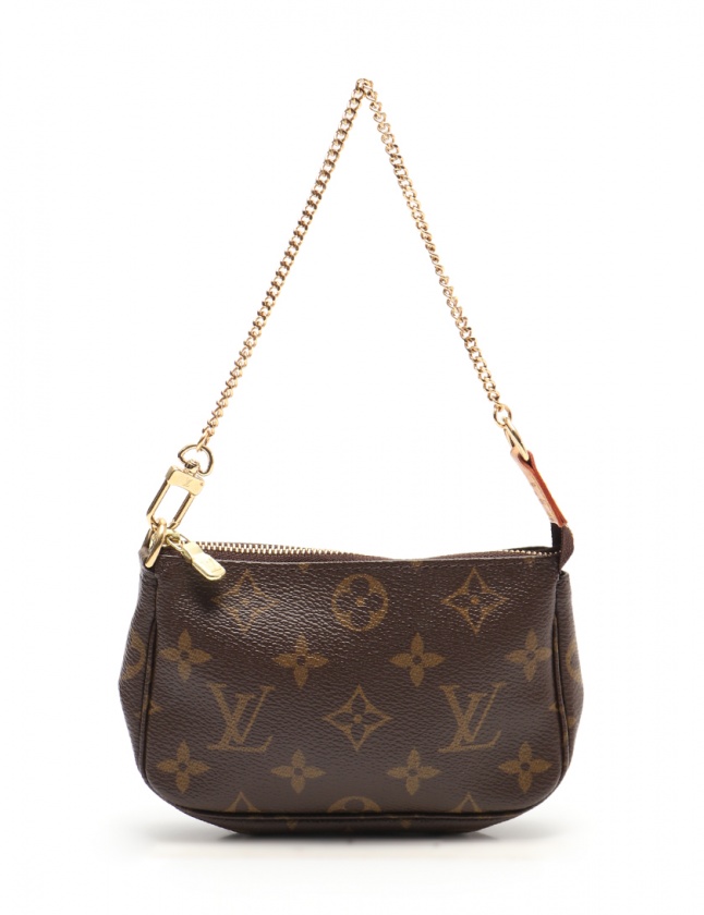 ルイヴィトン LOUIS VUITTON チェーンハンドバッグ ミニ ポシェット 