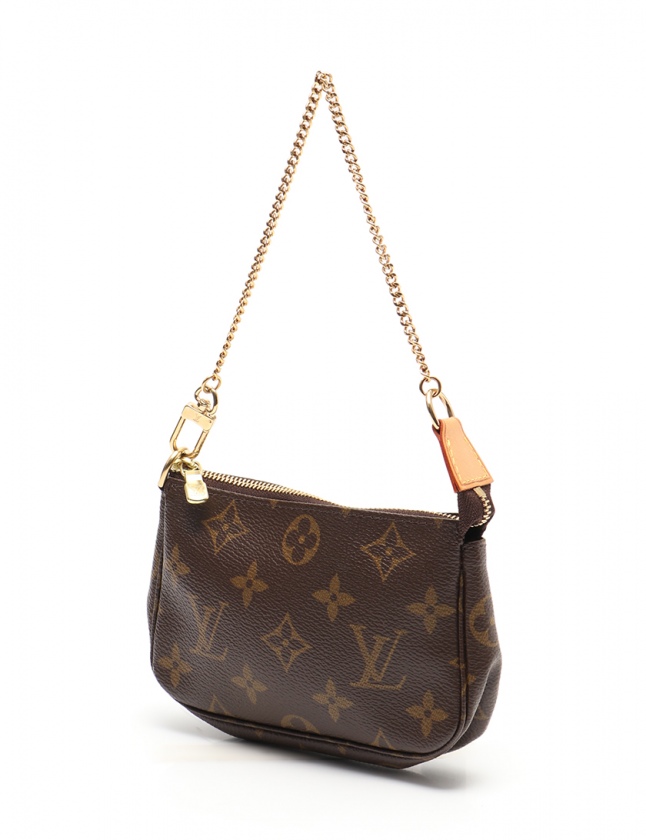 ルイヴィトン LOUIS VUITTON チェーンハンドバッグ ミニ ポシェット 