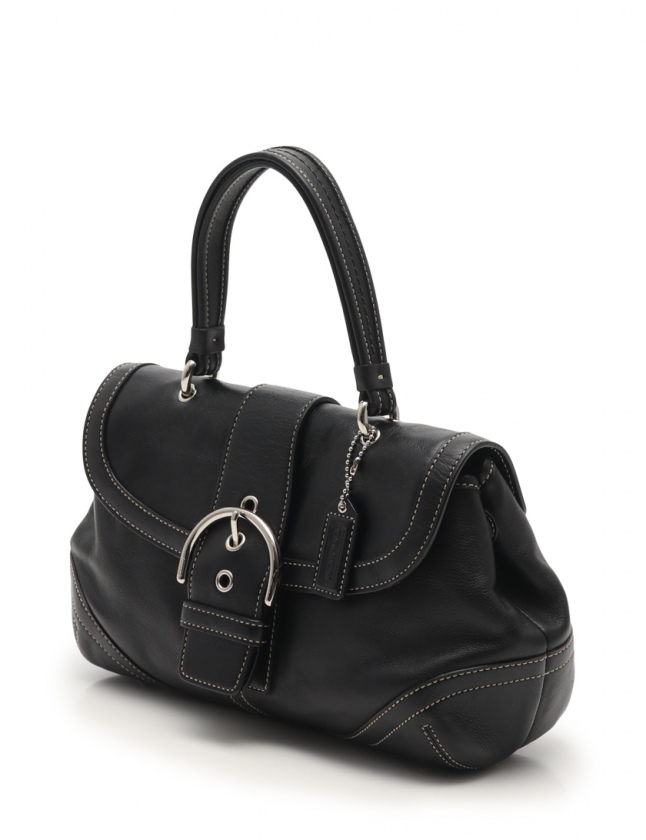 コーチ COACH ハンドバッグ 黒 9743 レザー レディース 114